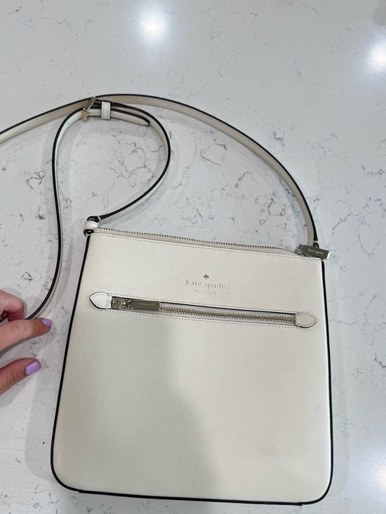 kate spade Handbags - kate spade Cream Crossbody Bag with Gold Hardware